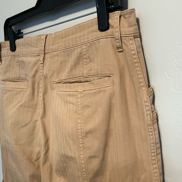 Madewell The Garment-Dyed '90s Straight Cargo Pant in Sand Dune Women's 29 - Picture 11 of 16